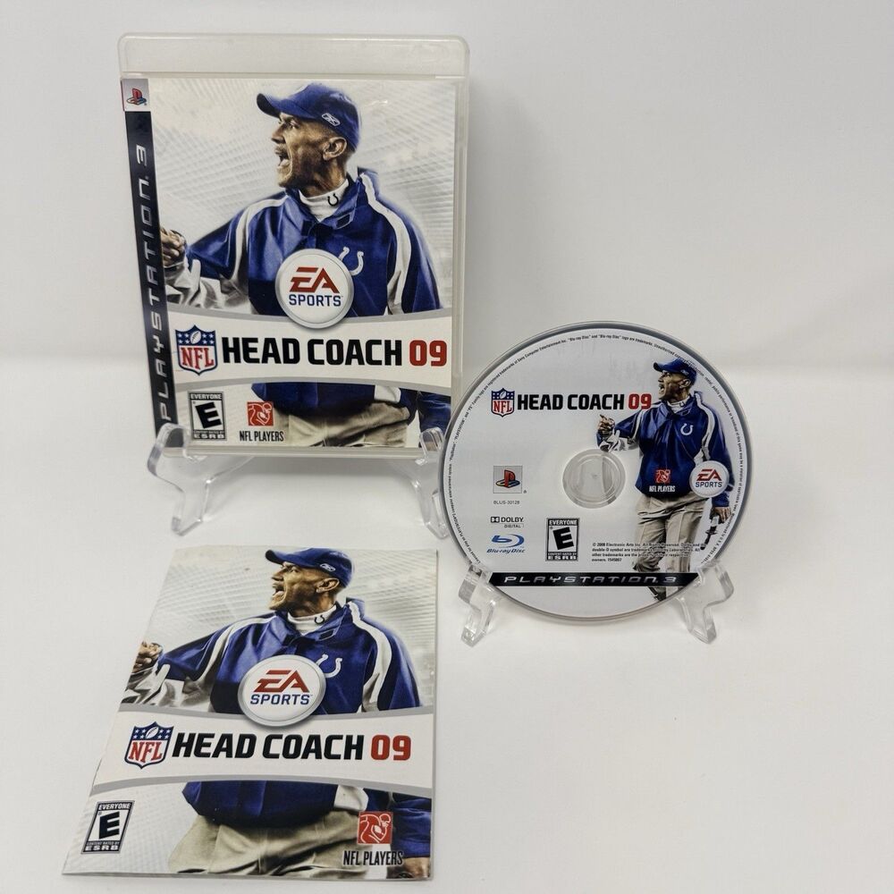 NFL Head Coach 09 PS3 Complete CIB Tested